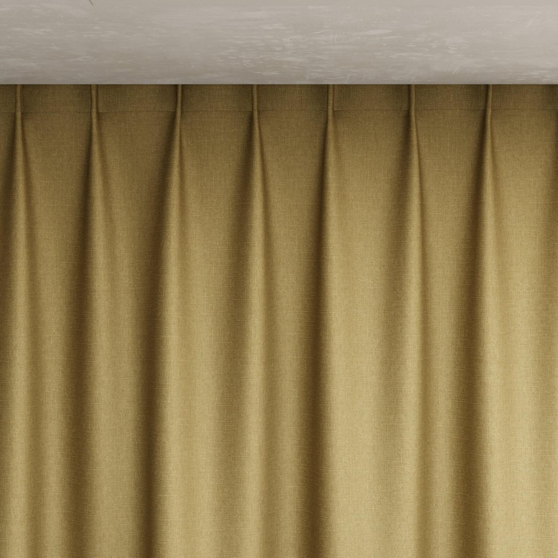 Top view of Tonga Straw, pinch pleat