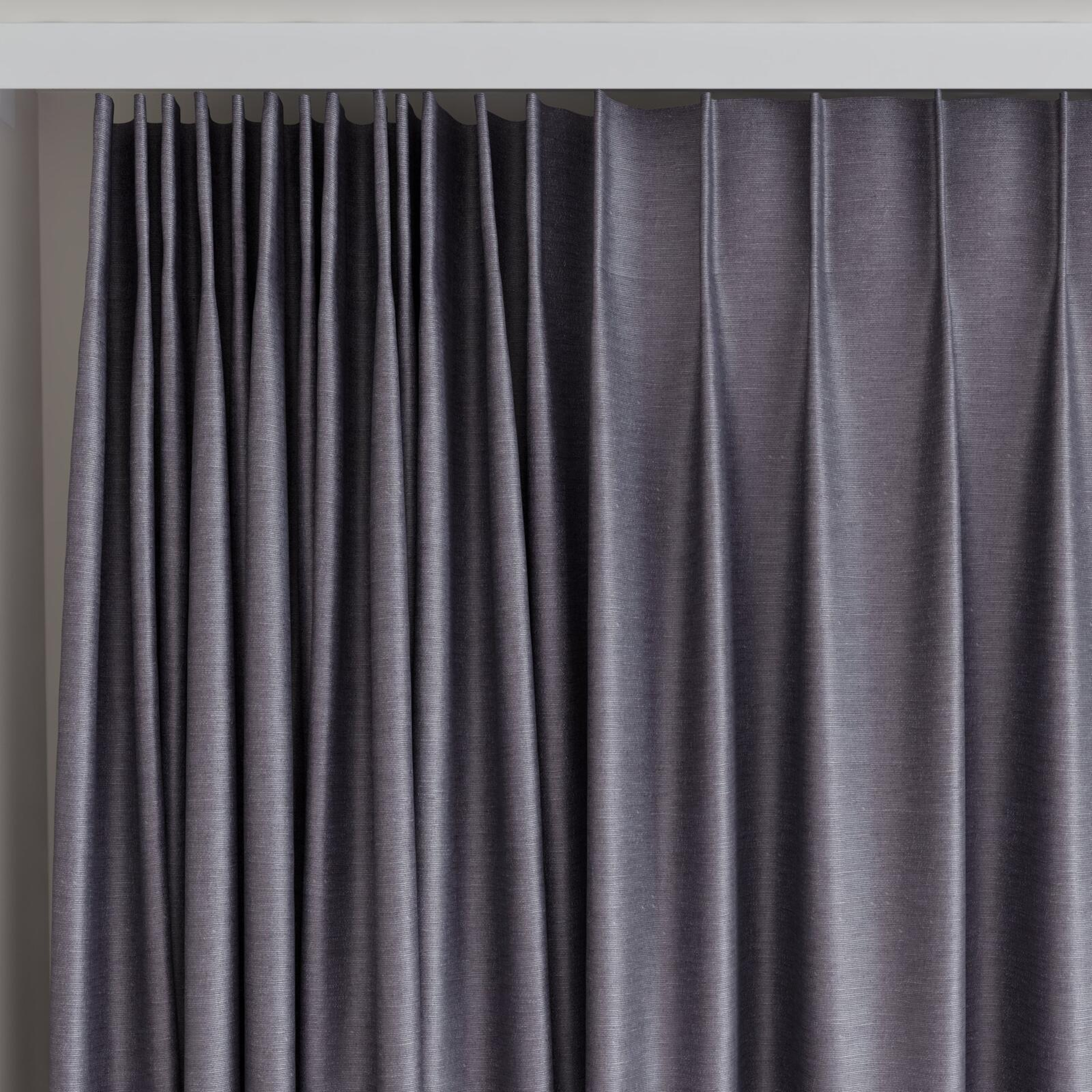 Top view of Provence Nocturne, on curtain rail