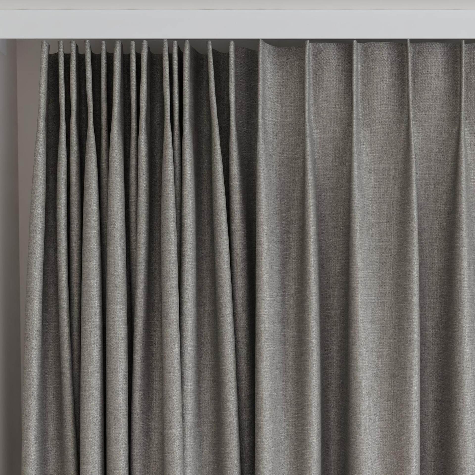 Top view of Frisco Falcon, on curtain rail