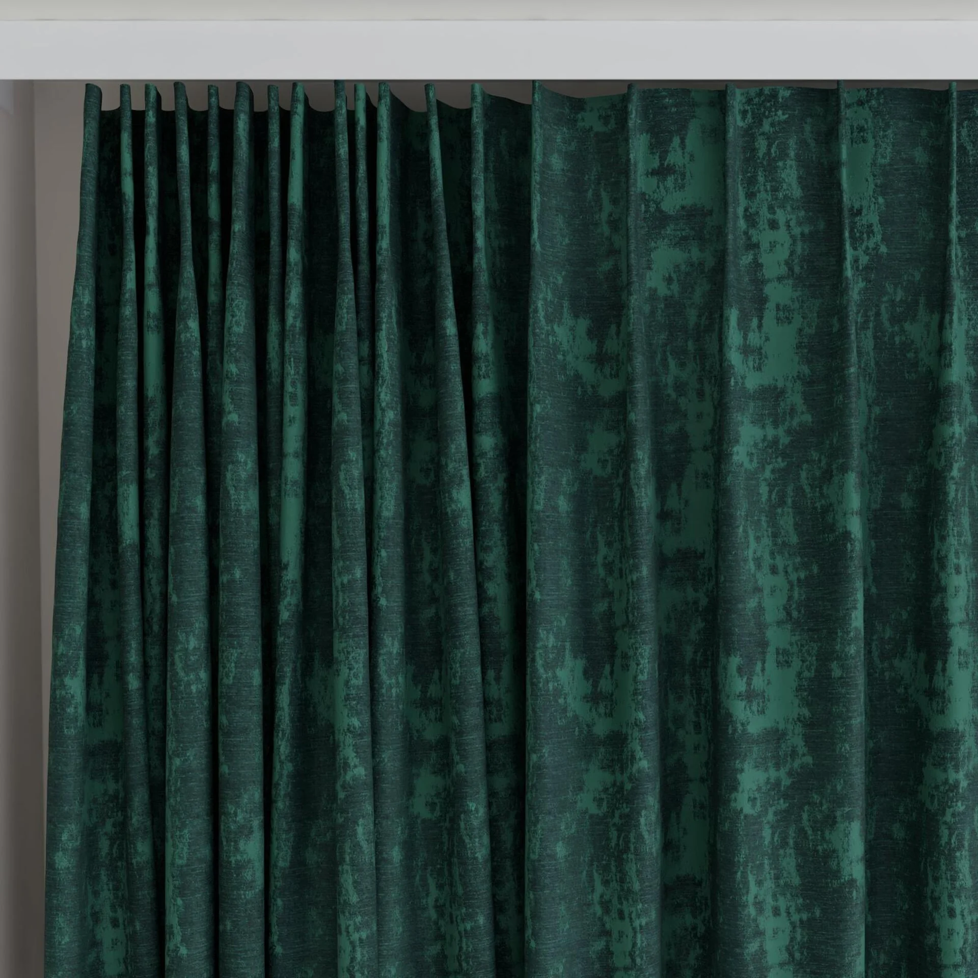 Top view of Innovation Forest, on curtain rail