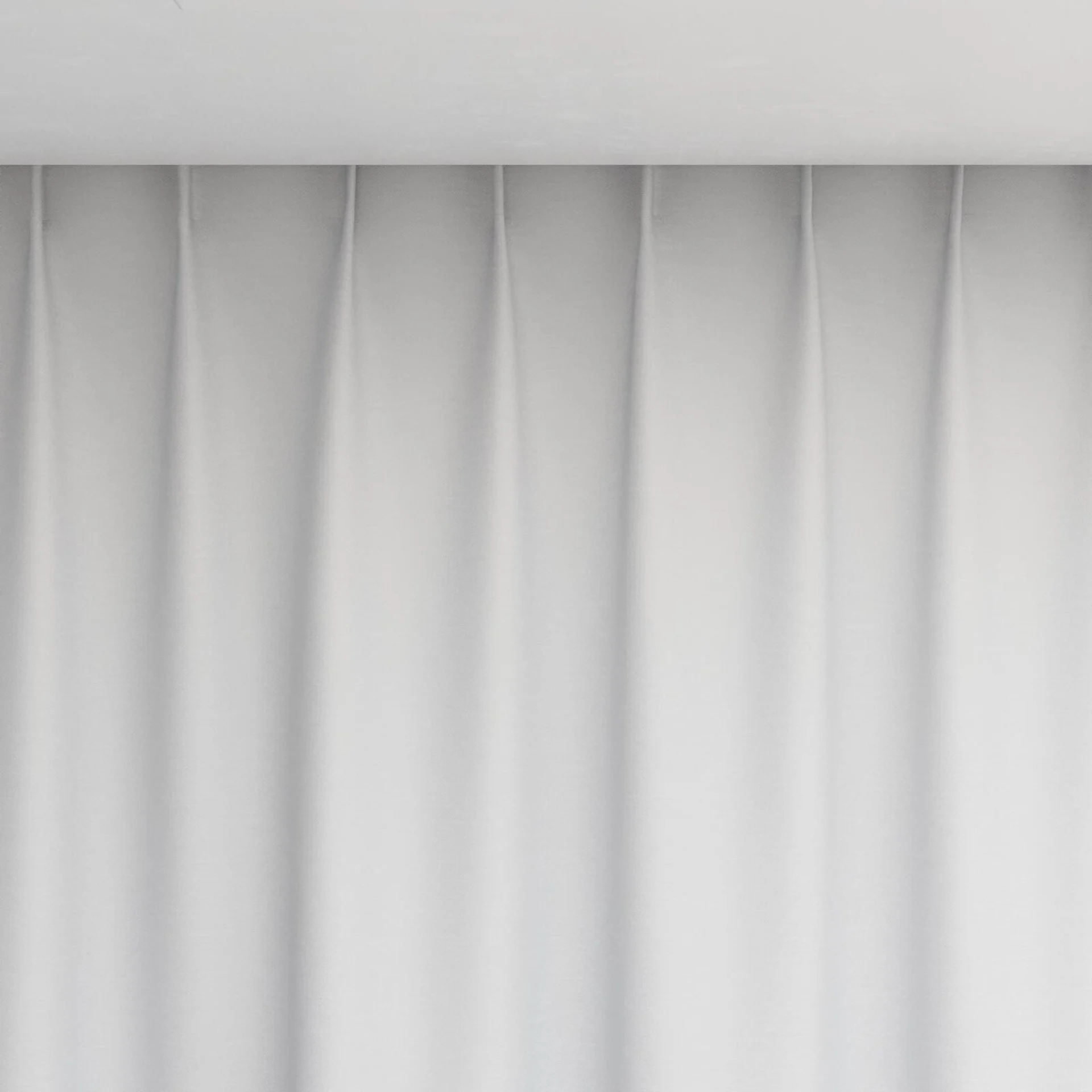 Top view of Colourwash Eco Swan, pinch pleat