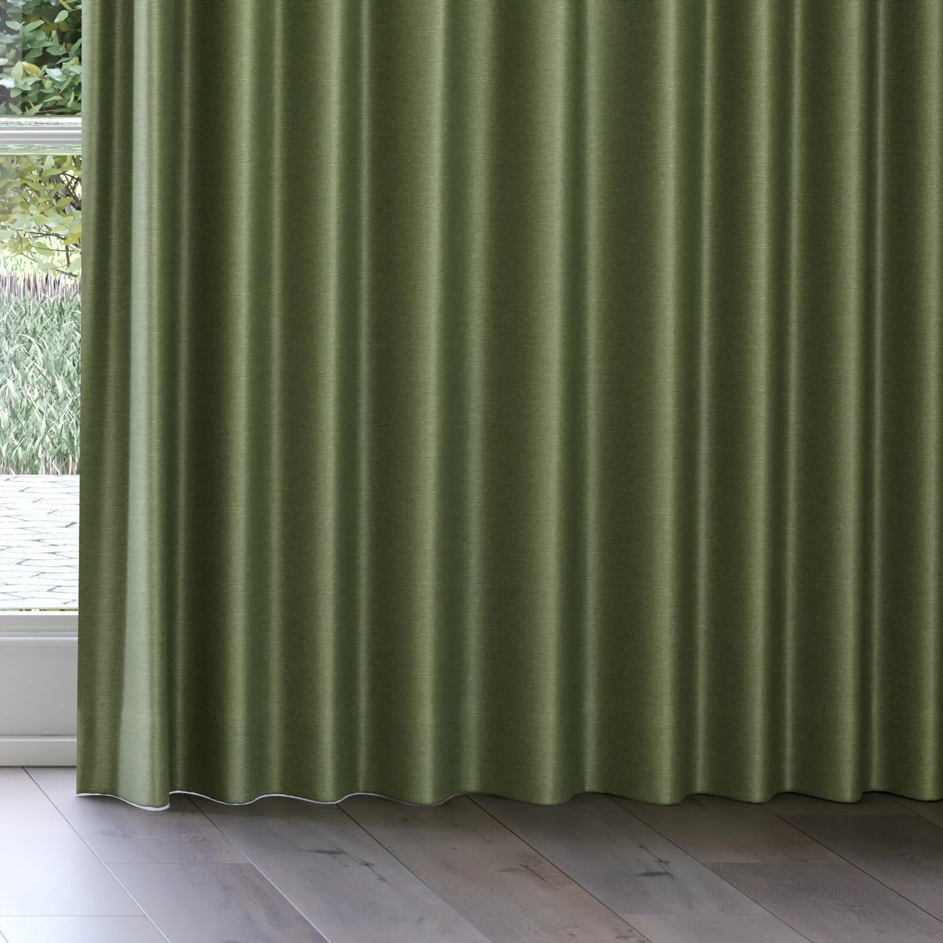 Bottom view of Provence Oregano, on curtain rail