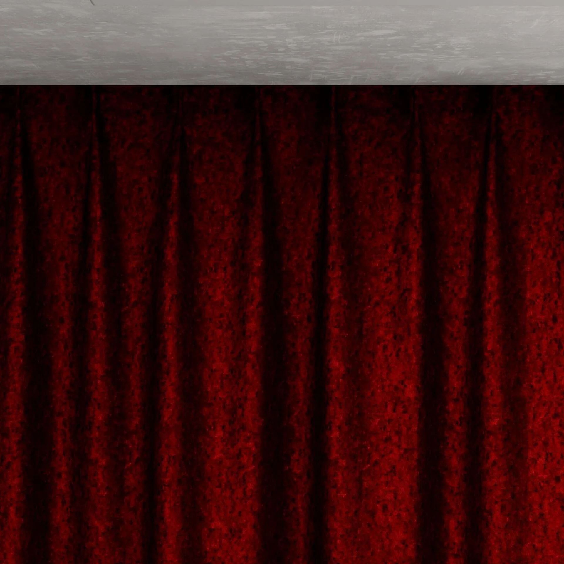 Top view of Opera Berry, pinch pleat