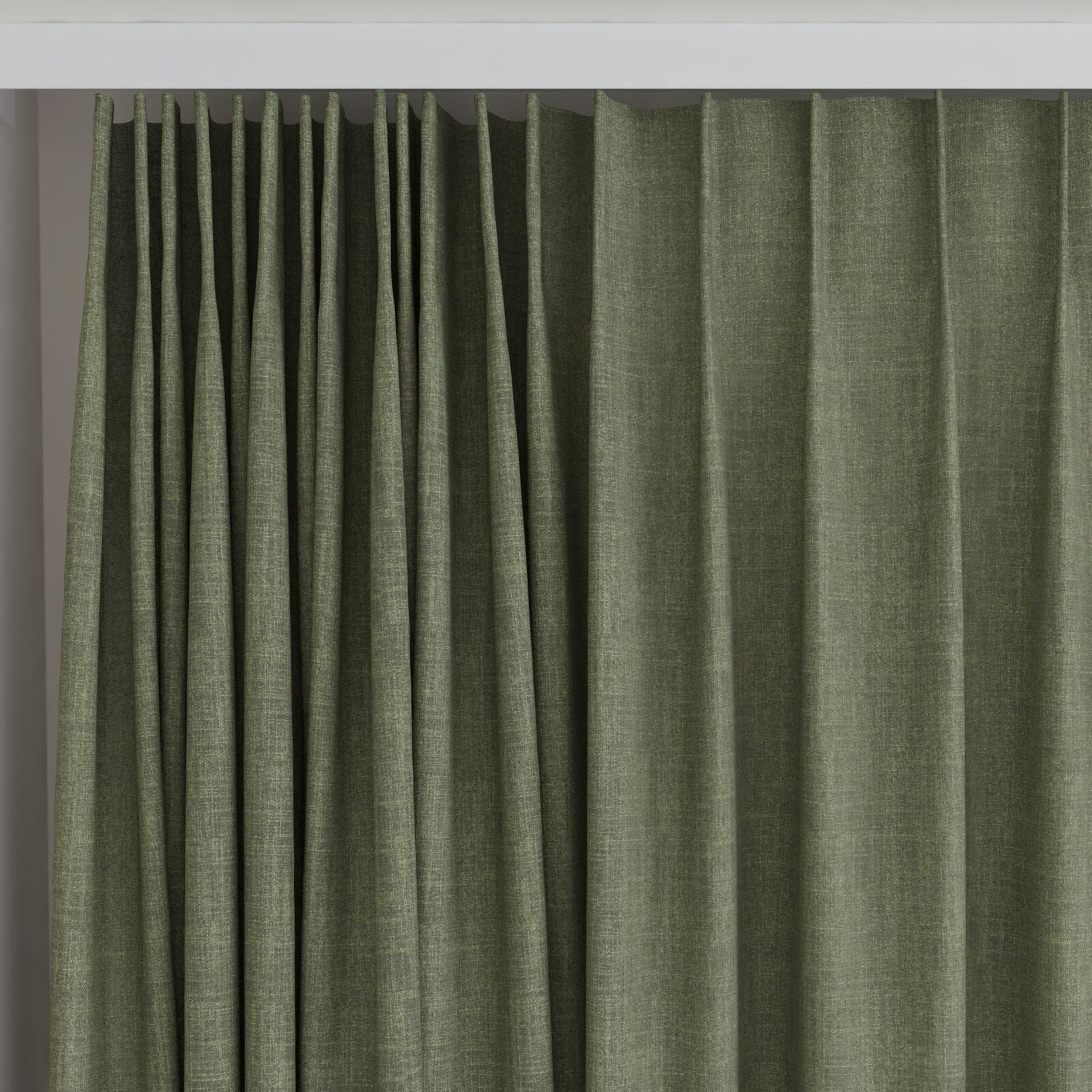 Top view of Motion Jungle, on curtain rail