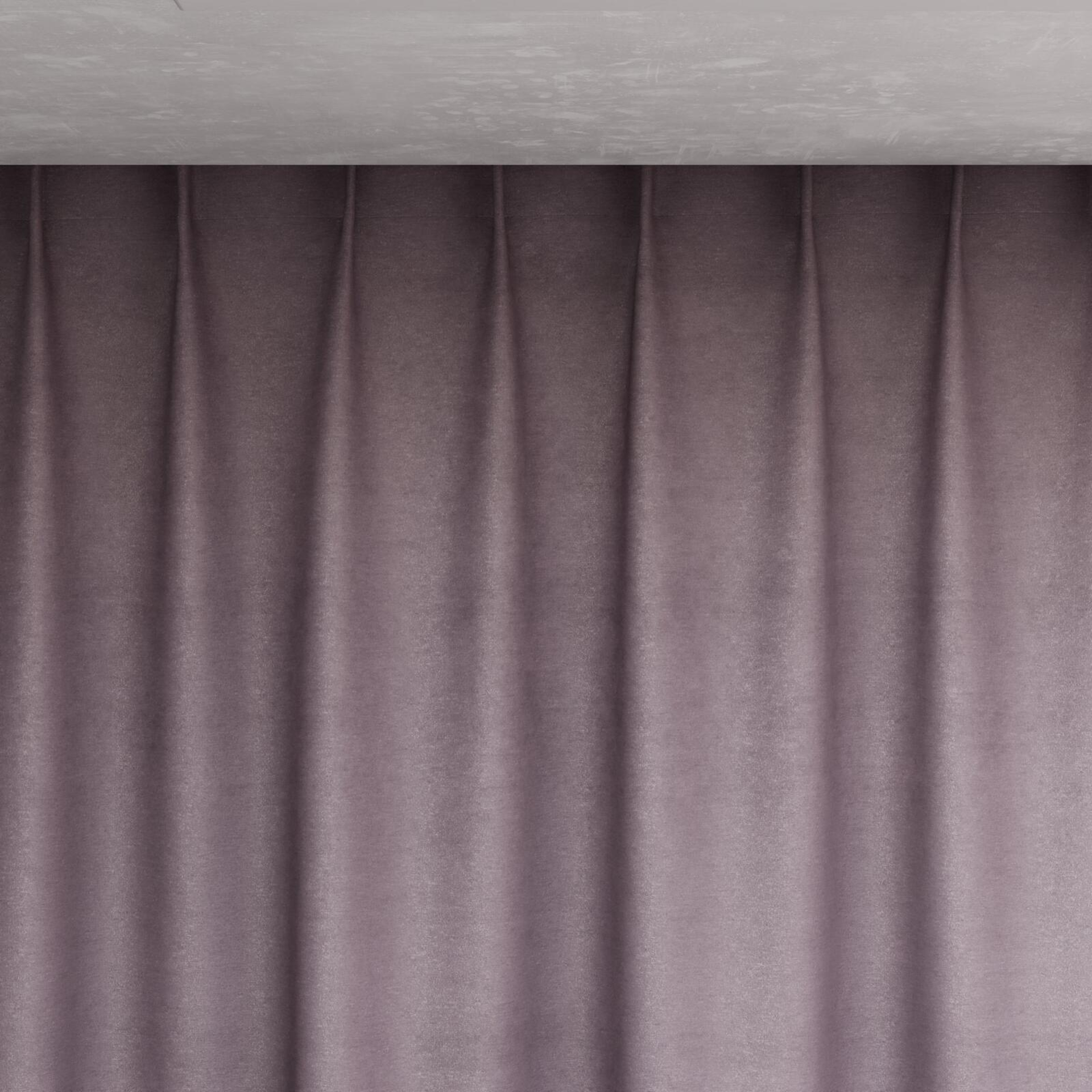 Top view of Baron Parma, pinch pleat