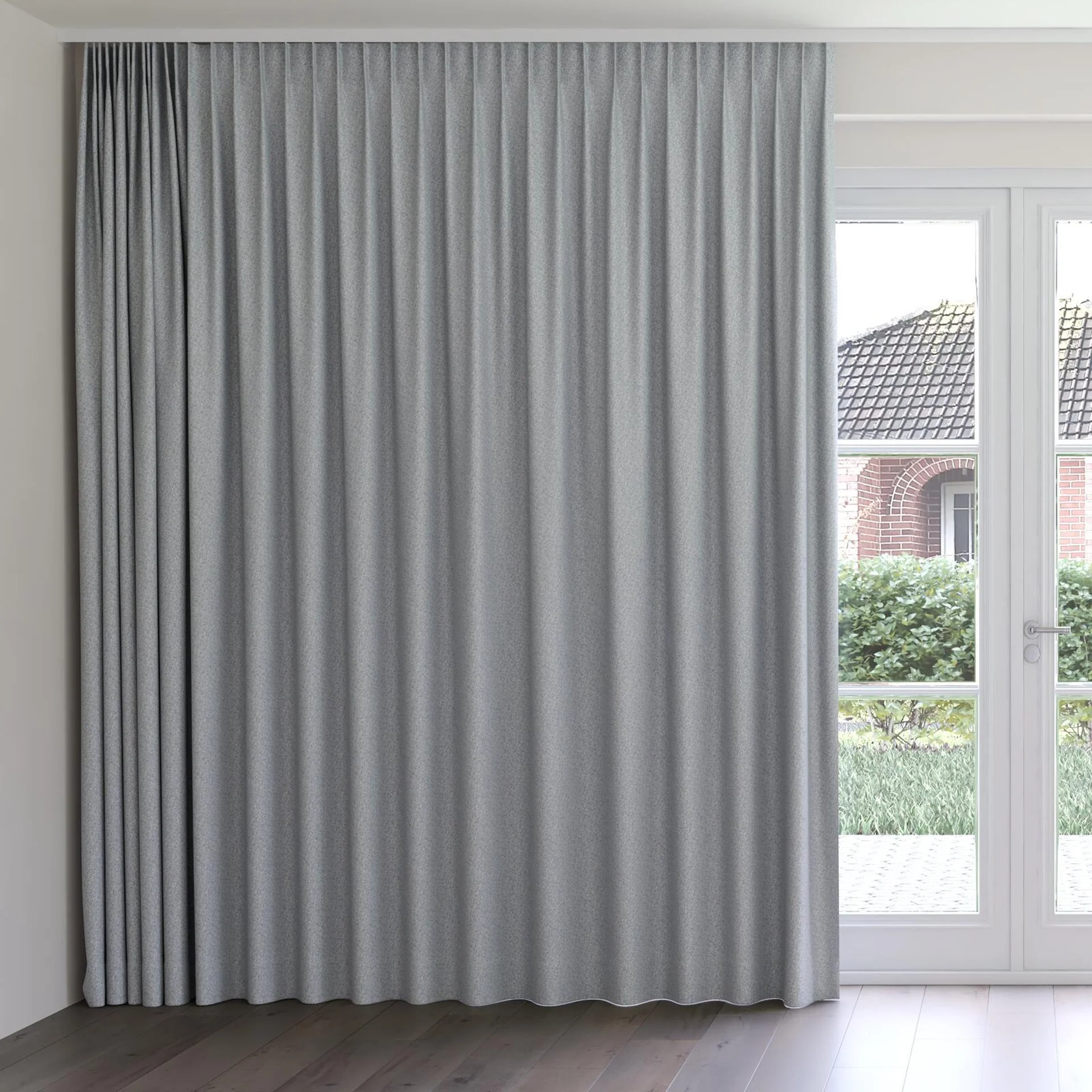 Front view of Bora Bora Glacier, on curtain rail