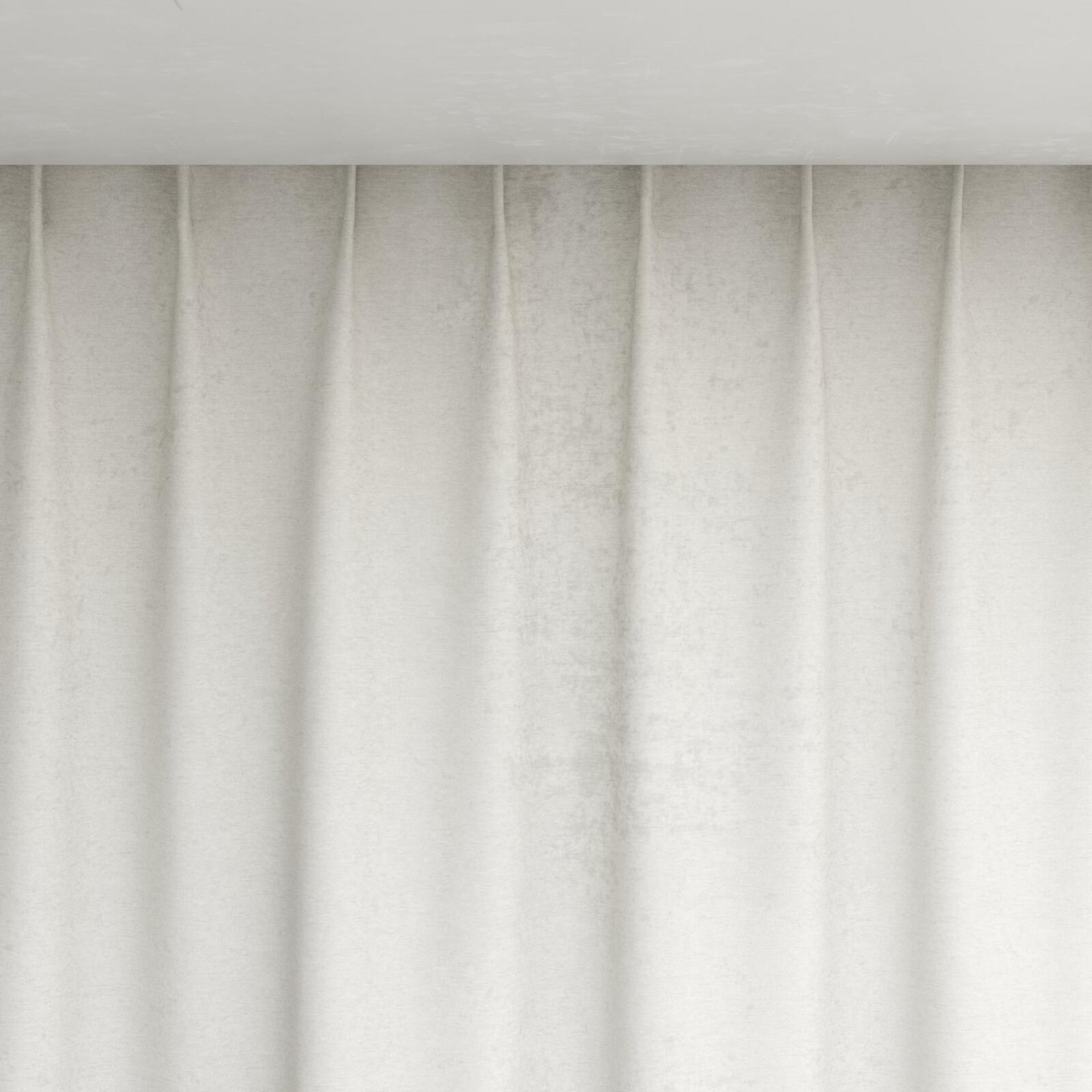 Top view of Lambada Glacier, pinch pleat