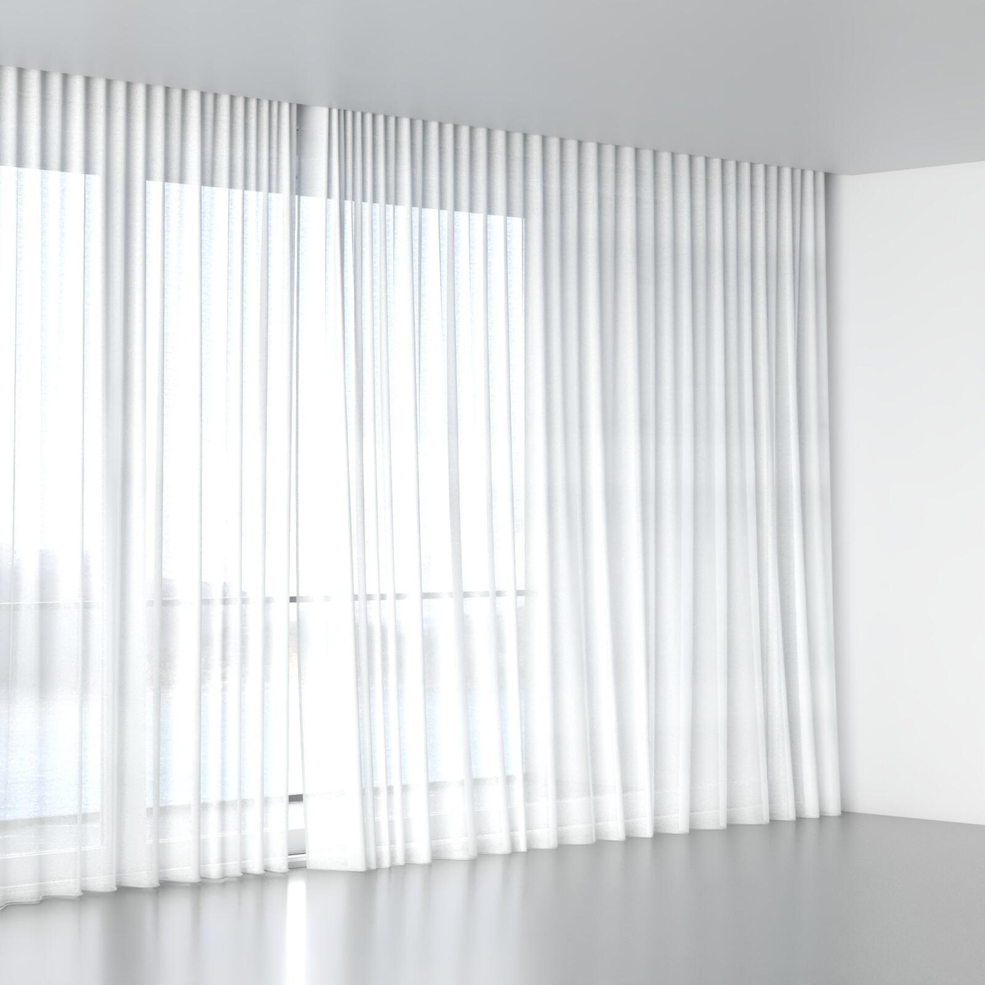 Full view of Open Ice, wave pleat