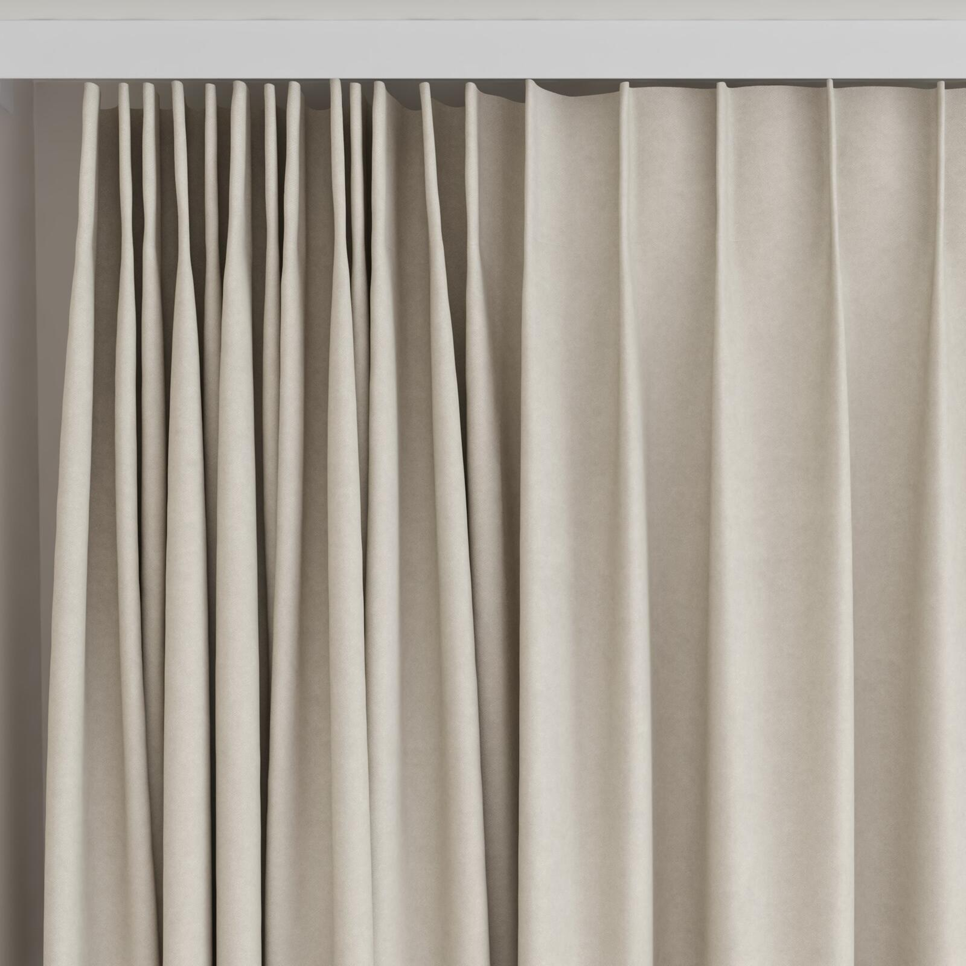 Top view of Peak Pelican, on curtain rail