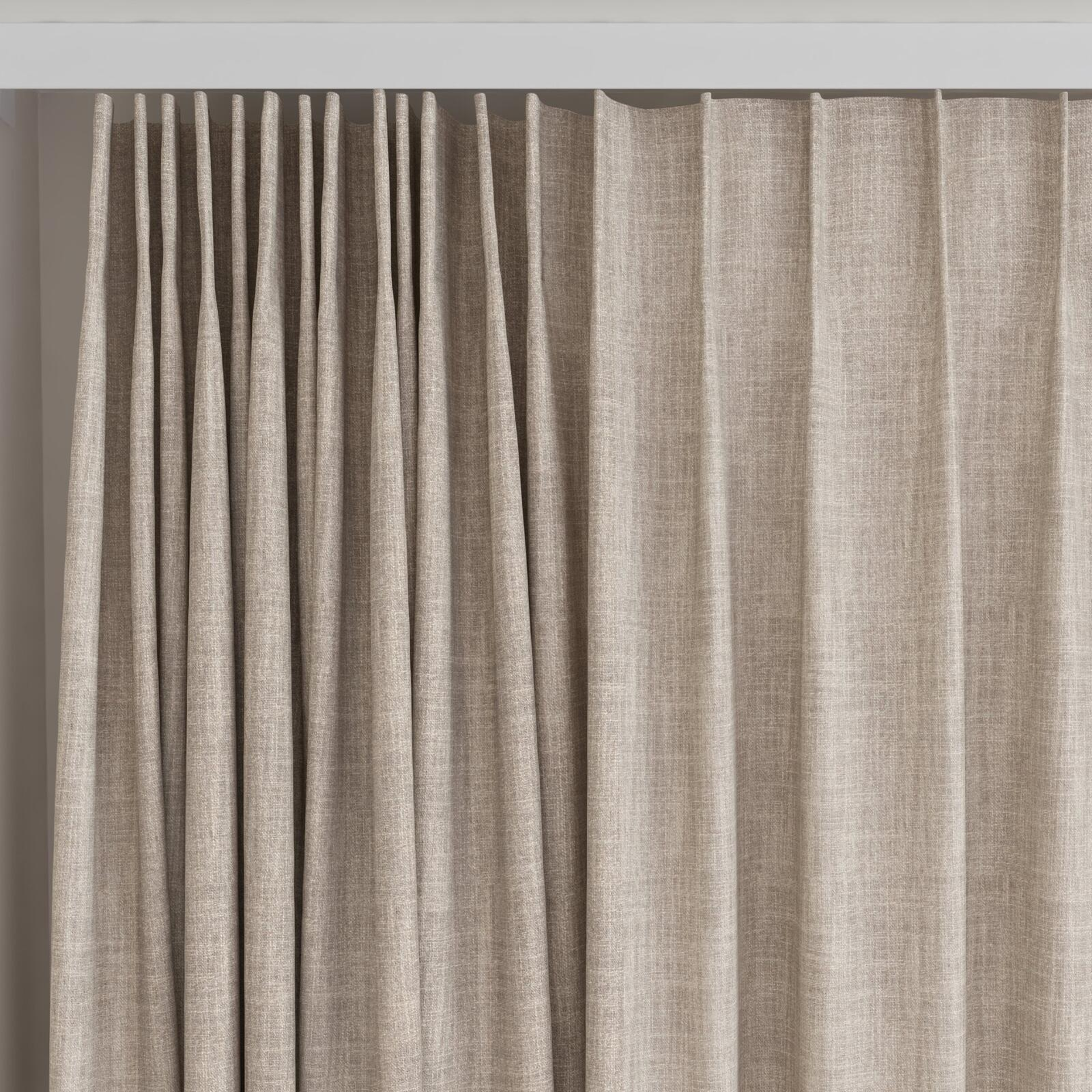 Top view of Motion Papyrus, on curtain rail