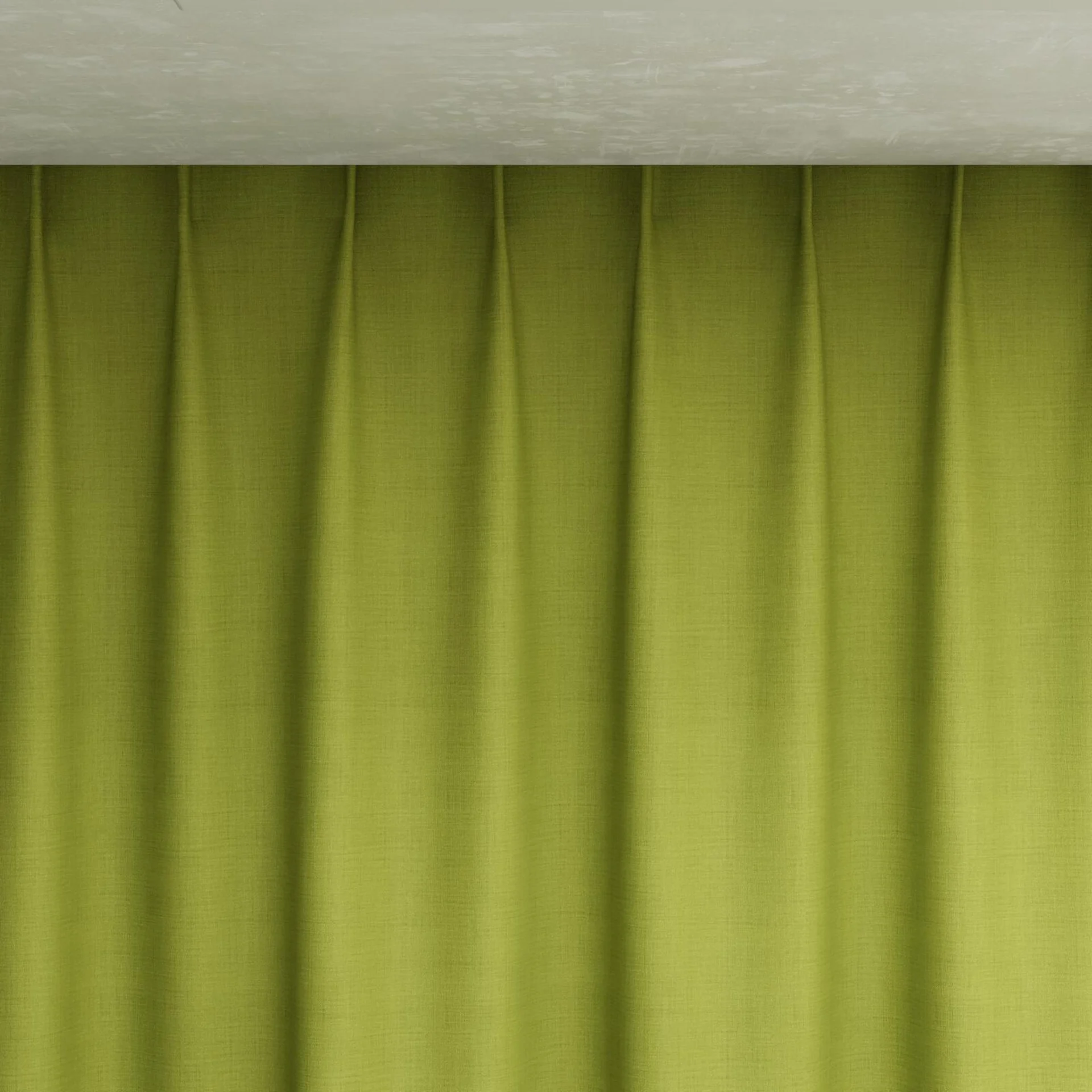 Top view of Loci Dim Out Leaf, pinch pleat