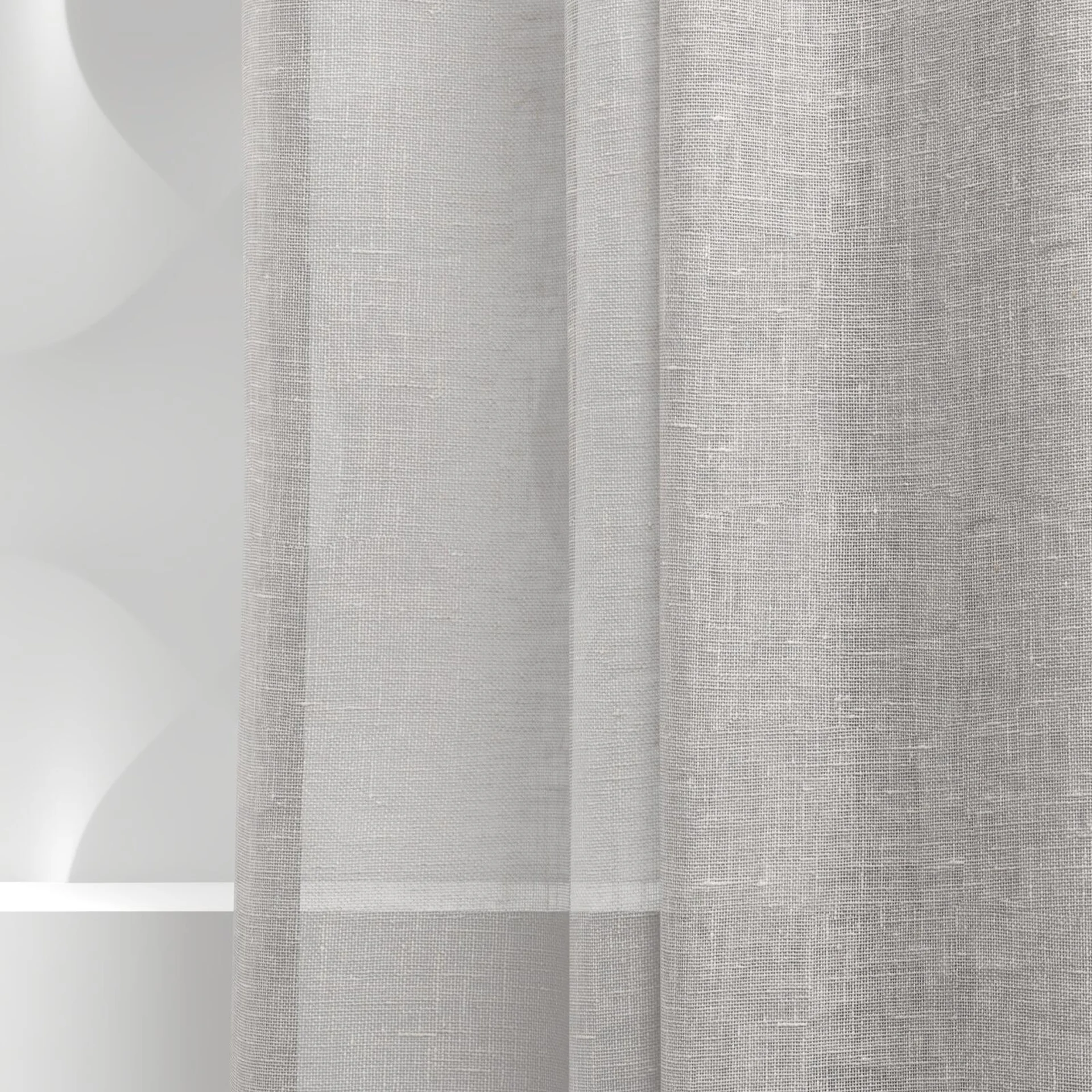 Detailed view of Kanji Dove Grey