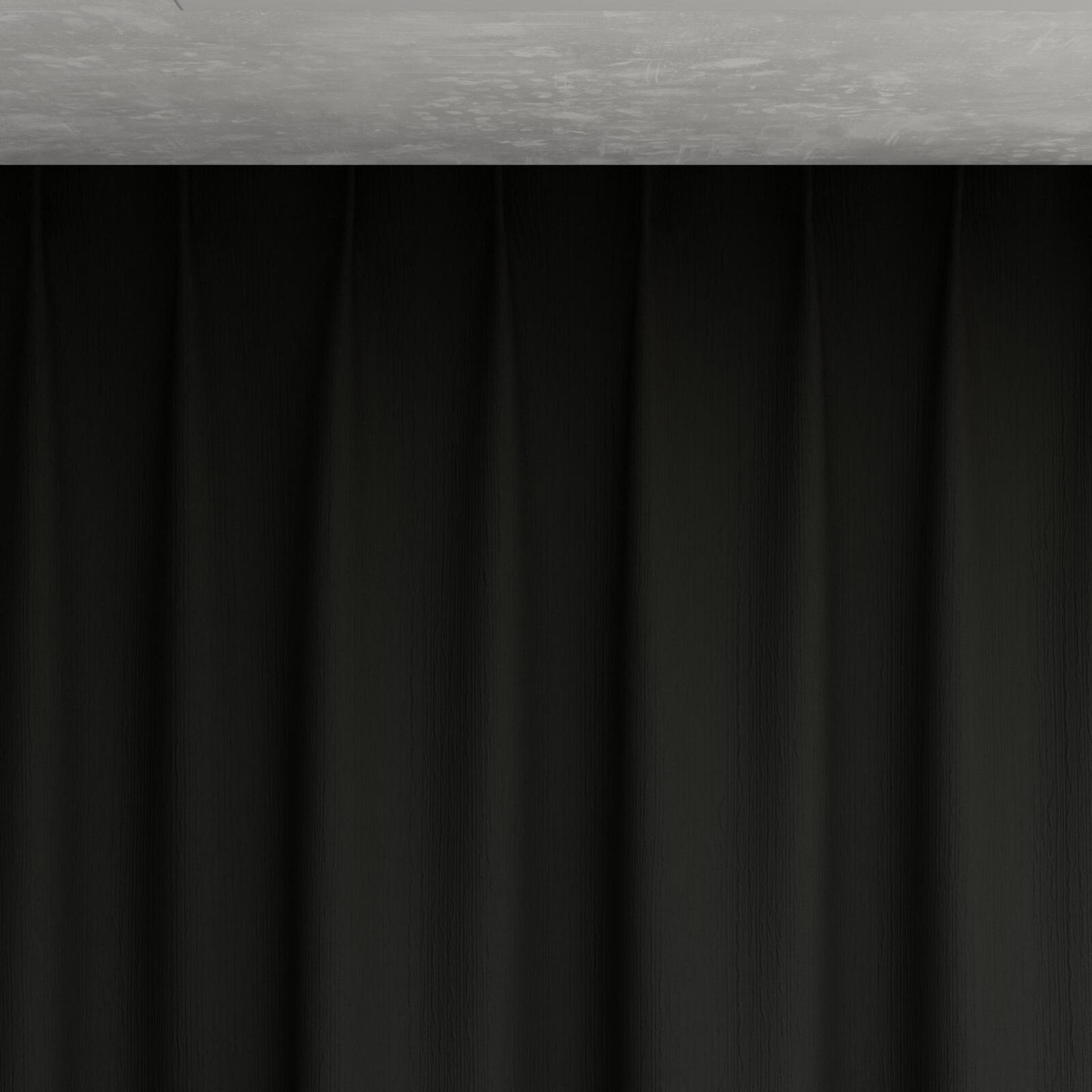 Top view of Northstar Onyx, pinch pleat