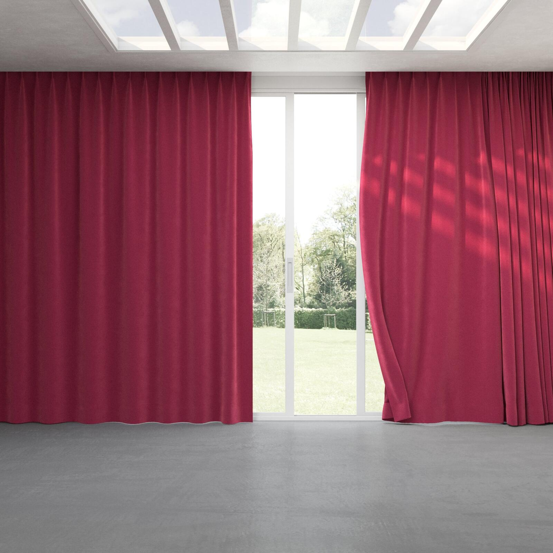 Full view of Moon Vino, pinch pleat