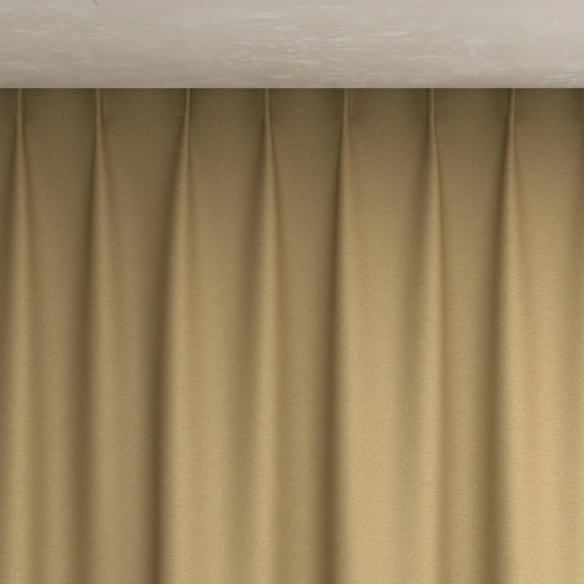 Top view of Duede Sun, pinch pleat