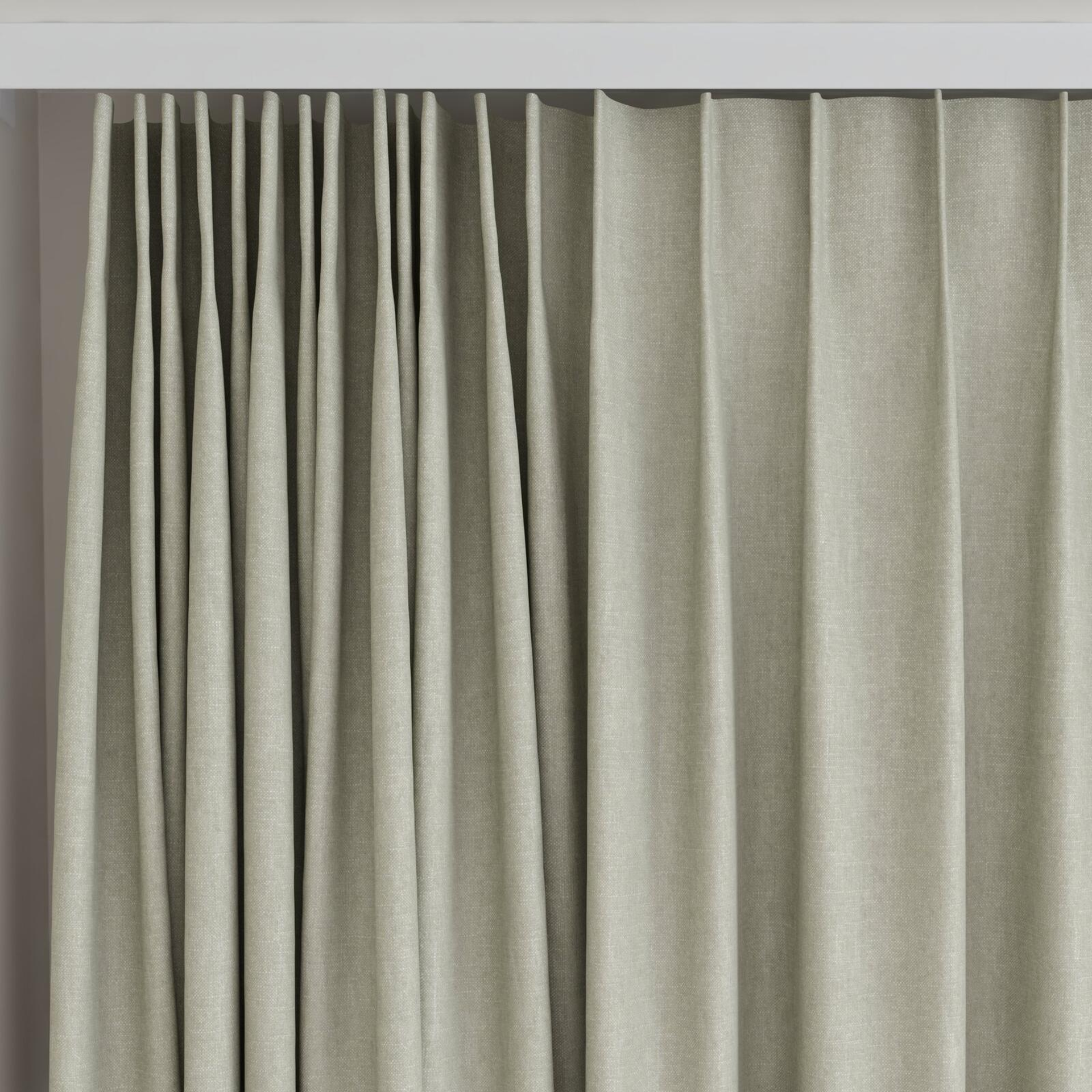 Top view of Rover Limestone, on curtain rail